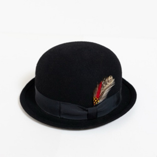 EE NEW YORK HAT | CLASSIC DERBY HAT | 圓頂紳土帽 | BLACK