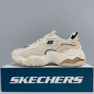 SKECHERS D'LITES 3.0 AIR 女生 奶油色 厚底 氣墊 老爹鞋 運動 休閒鞋 896254NAT