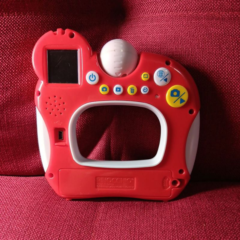 日本進口 麵包超人 兒童寶寶可愛數碼相機玩具 自拍相機 益智遊戲機 兒童動動腦相機 現代遊戲機