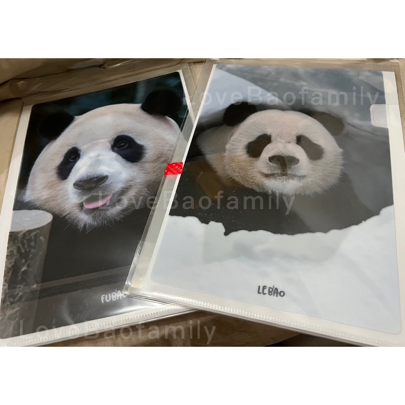 🇰🇷LoveBaofamily 🇰🇷 韓國愛寶樂園🐼바오 패밀리  愛寶 福寶 樂寶 雙胞胎 輝寶 睿寶 L型資料夾