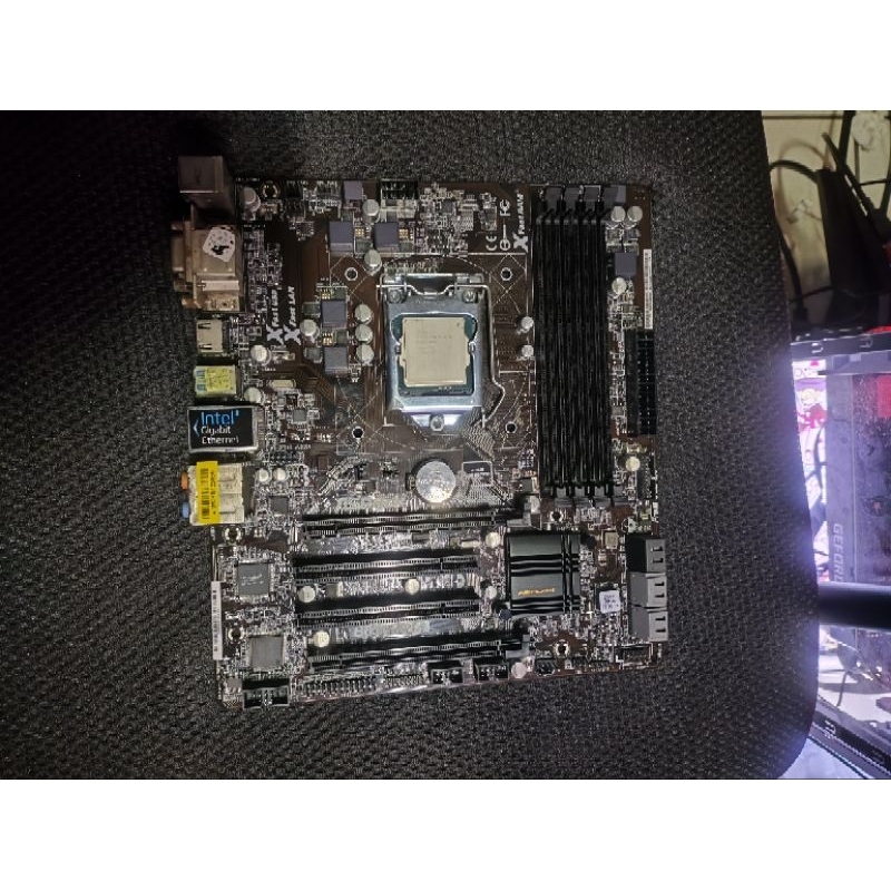 asrock b85m pro4 零件 主機板 i3-4130