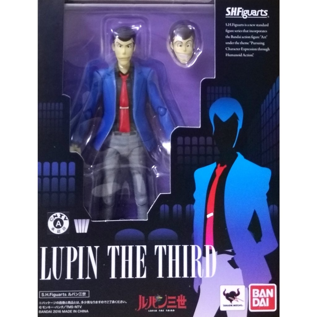 日版 SHF SH Figuarts 魯邦 魯邦三世 公仔 可動 LUPIN THE THIRD