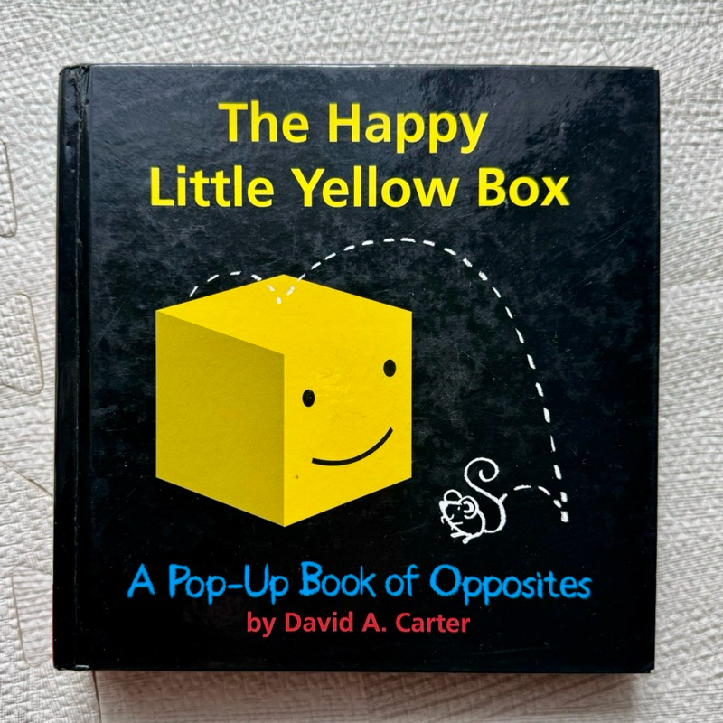 The Happy Little Yellow Box 精裝｜英文繪本｜立體書 操作書 有破損 二手繪本 親子共讀