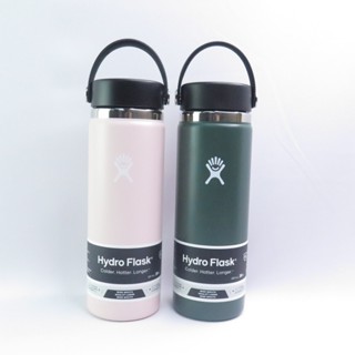 Hydro Flask 寬口真空保溫鋼瓶 20OZ 不鏽鋼 HFW20BTS- 送水瓶刷【iSport愛運動】