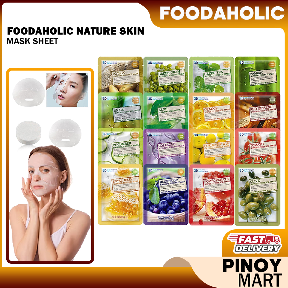 FOODAHOLIC Nature Skin Mask Sheet 25ml Face mask