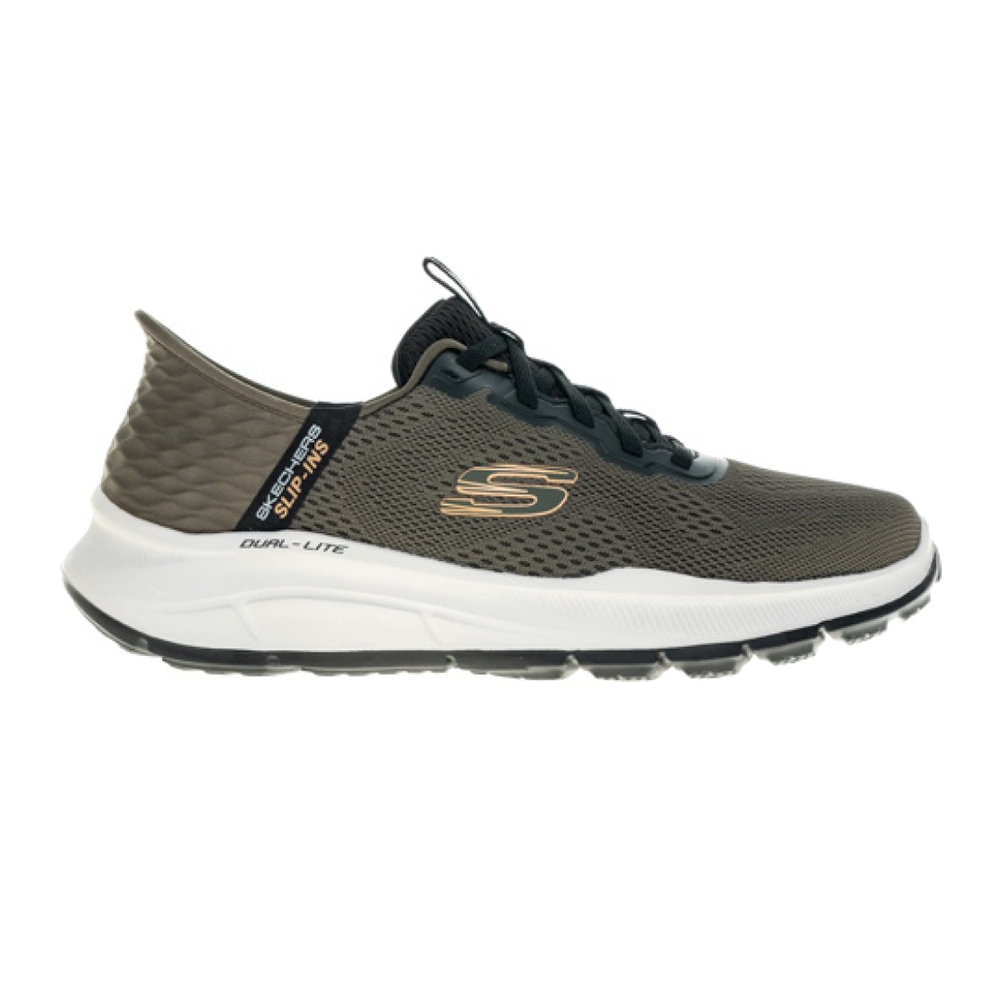 (男)【斯克威爾SKECHERS】EQUALIZER 5.0 運動鞋 橄欖綠 232460OLBK