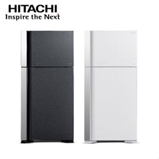 【HITACHI日立】RG599B-GPW 570L 變頻琉璃面板雙門冰箱 琉璃白