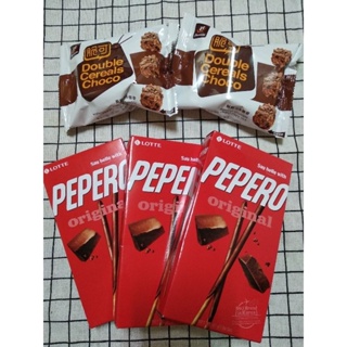 ☑️Lotte pepero巧克力棒☑️77脆可穀麥
