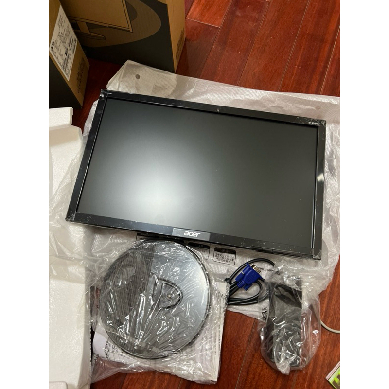 acer K192HQL 19吋LED液晶螢幕 電腦螢幕 VGA介面 看盤螢幕 監視器螢幕 vs