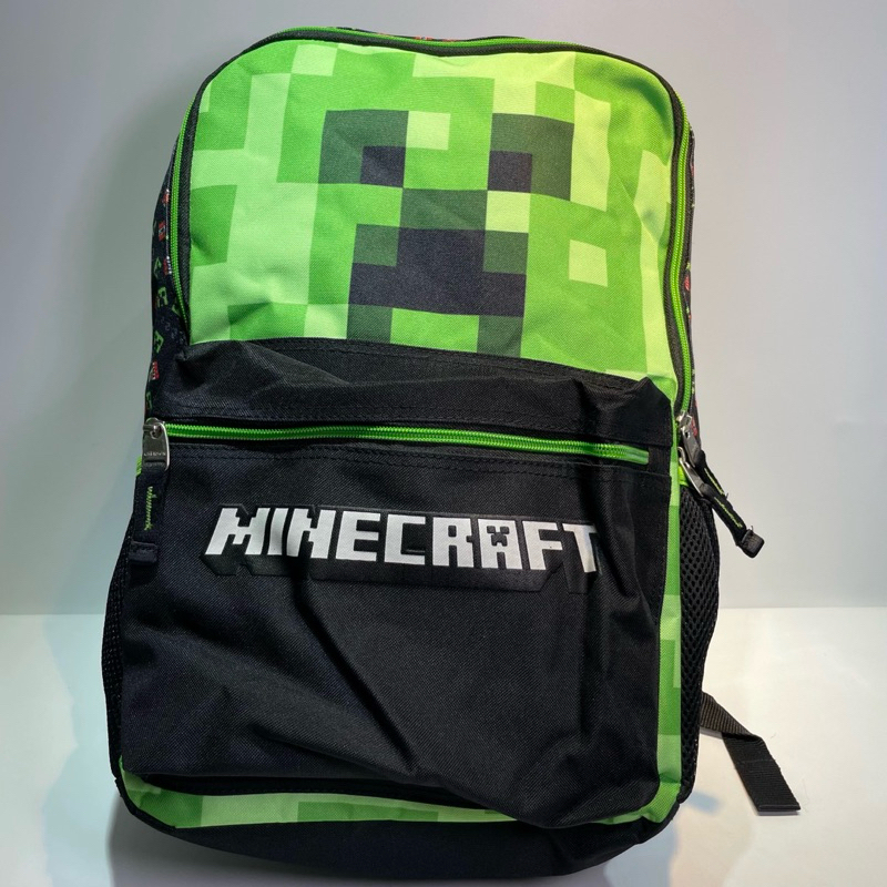 預購❇️外貿出口我的世界麥塊背包書包Minecraft苦力怕週邊中大童男童雙肩背包書包