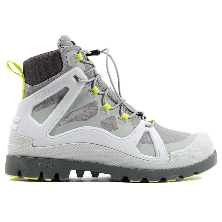 PALLADIUM PAMPA LITE+ CAGE WP+ 高筒 快穿休閒 防水 女 輕量 98845083 灰