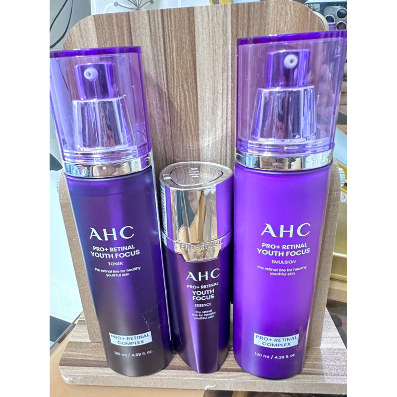 AHC 全新試用品 A 醛化妝水 精華液 乳液