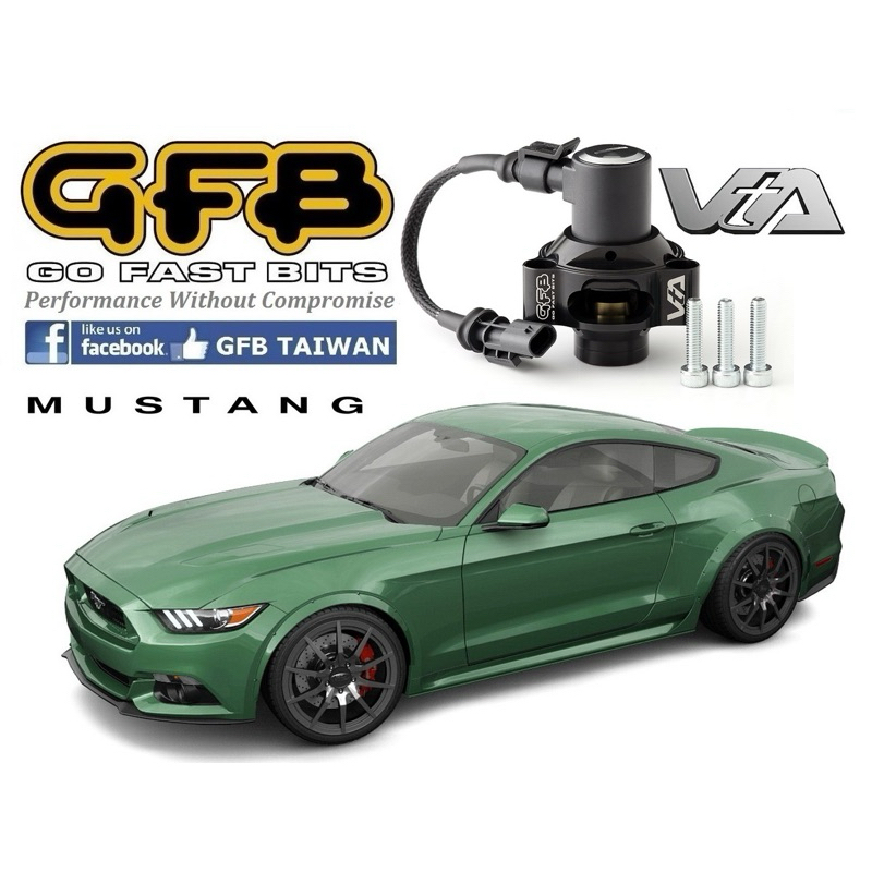 總代理澳洲 GFB Ford 野馬 Mustang 2.3 Ecoboost 專用全取代雙導外洩式強化洩壓閥