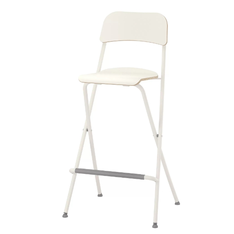 IKEA宜家家居 FRANKLIN 折疊吧台椅白色 台中自取