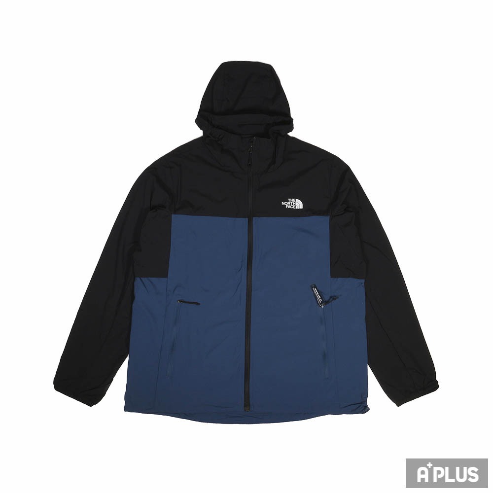 TNF 男 外套 M SUN CHASE WIND JACKET 黑藍 -NF0A87VYMPF1