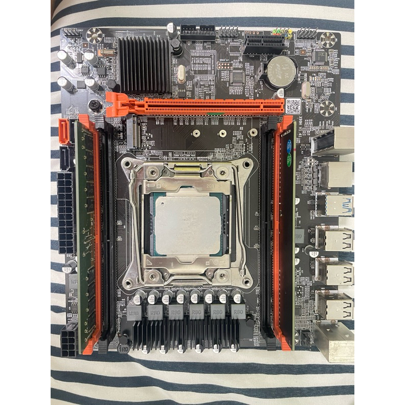 Intel XEON E5-2630v3 + X99H主機板