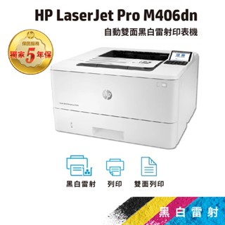 HP LJ Enterprise M406dn 【免登錄五年保+優惠送肯德基蛋塔券】【取代 M404dn】黑白雷射印表機