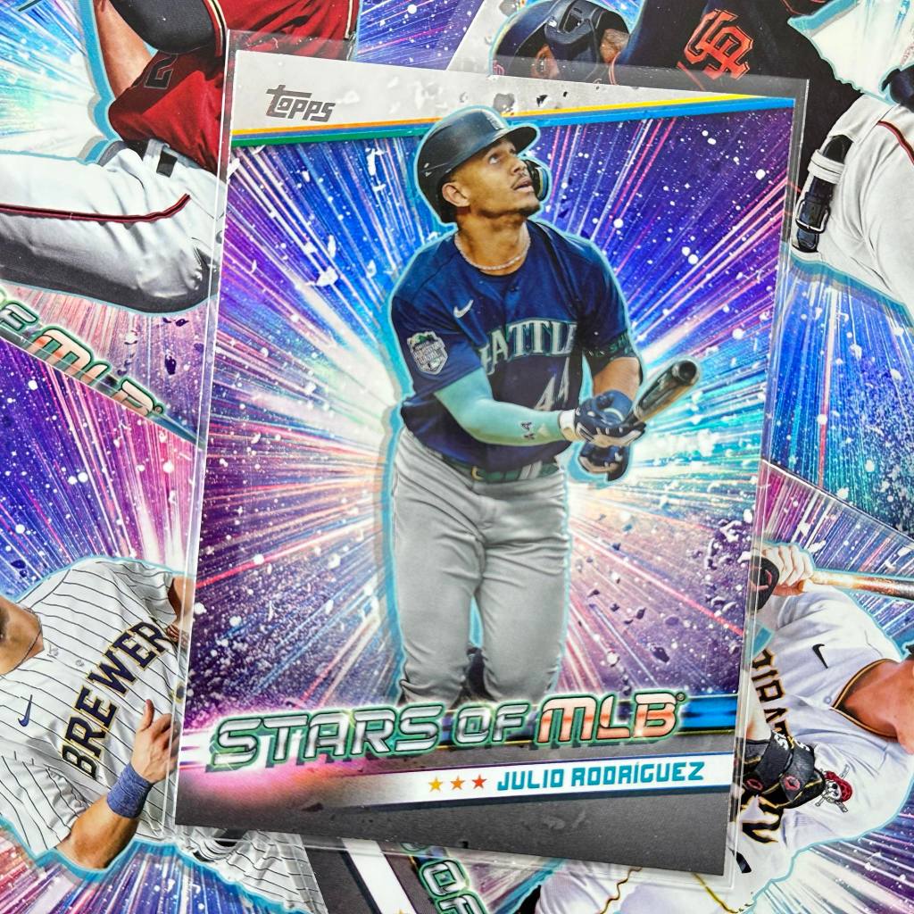 2024 Topps Series 1 Stars of MLB Mike Trout Mookie Betts 球員卡