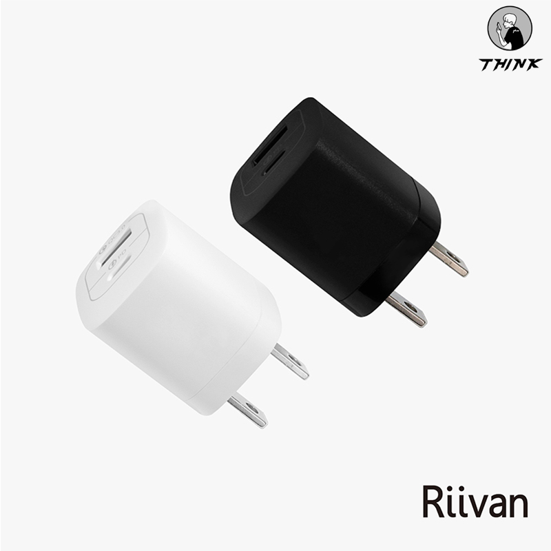 Riivan 33W GaN氮化鎵充電器 手機充電器 充電頭 豆腐頭 快速充電 type C充電器 支援筆電 平板