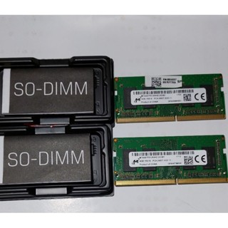 美光 筆電 記憶體 DDR4 2400 4GB×2 共8GB