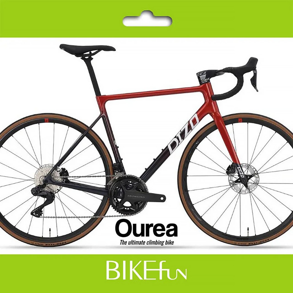 德國DIZO Ourea 山神 輕量化 爬坡車 碟煞碳纖公路車 775g 全隱藏走線 > BIKEfun拜訪單車
