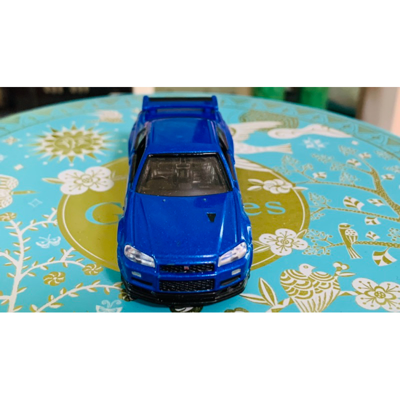 (無盒車損) Tomica Premium 黑盒 NO.11 日產 NISSAN SKYLINE GT-R V-SPEC