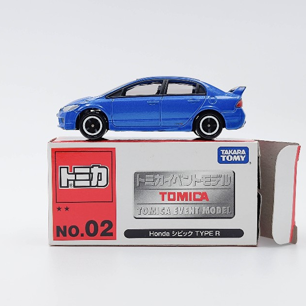 ★豬仔小舖★ Tomica TEM No.2 Honda Civic Type R/博覽會/限定/二星/藍色/No.54