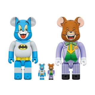 全新 BE RBRICK TOM and JERRY Superman Batman 400 100 bearbrick