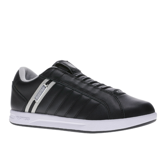 K-SWISS06097-066 Lundahl Slip-On S CMF鞋套式流行時尚運動鞋-男-黑免鞋帶