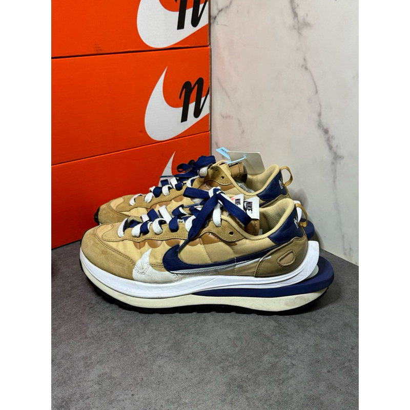 Us9.5 Sacai x Nike vaporwaffle 奶茶 卡其