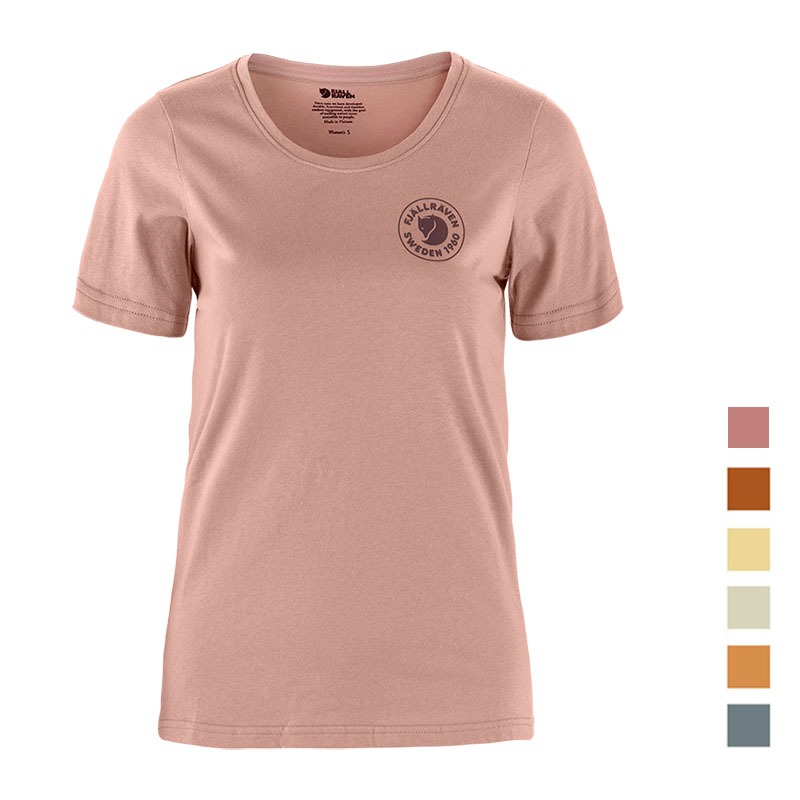 【Fjallraven 北極狐】1960 Logo T-shirt 女有機棉T恤 多色 83513 小狐狸短袖上衣