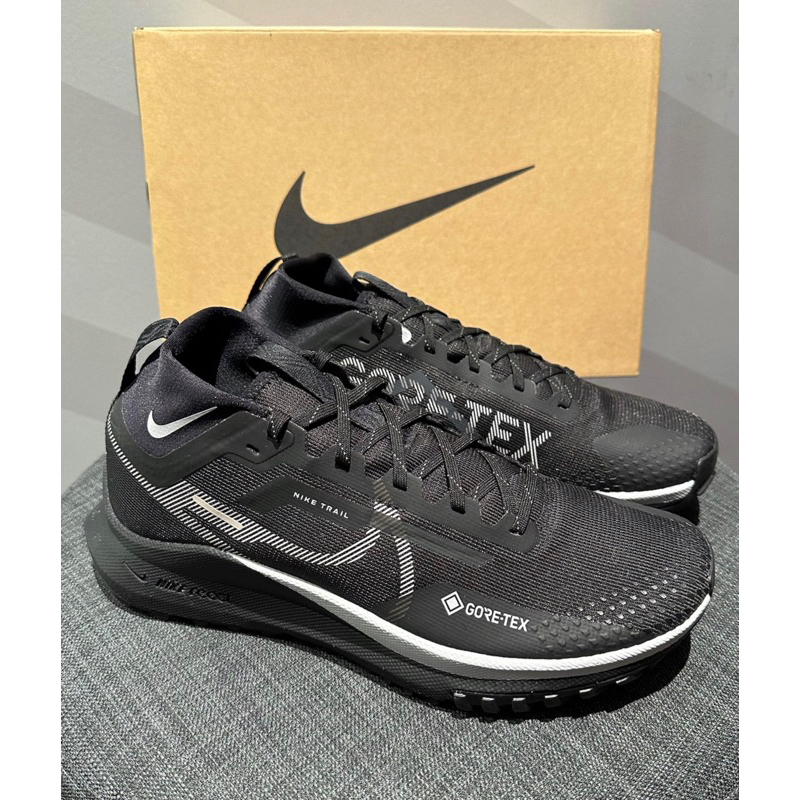 特價Nike React Pegasus Trail 4 GTX 男女 黑 越野 防水 慢跑鞋 DJ7926-001