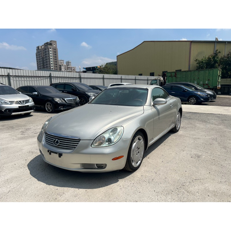 2002 LEXUS SC430 敞篷車