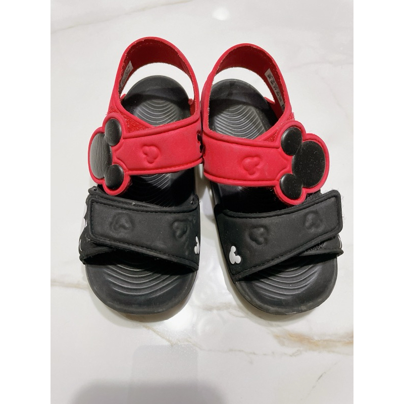 愛迪達 adidas 迪士尼聯名款 兒童涼鞋 米奇涼鞋 16cm