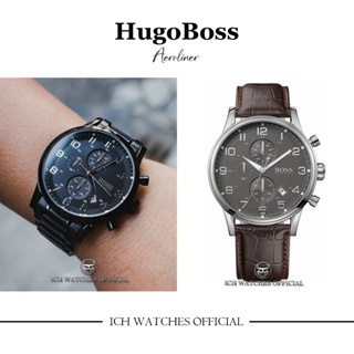 美國HUGO BOSS Aeroliner系列三眼錶-手錶男錶女錶正裝錶運動錶hb1512447hb1513782