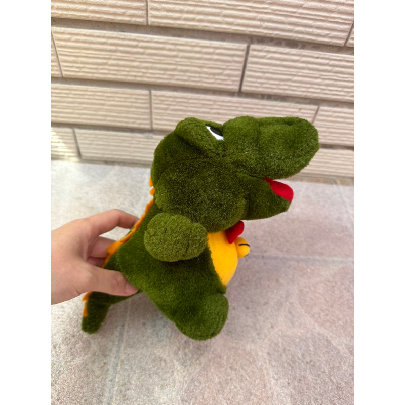 復古 恐龍 鱷魚娃娃絨毛玩偶玩具布偶 高20公分