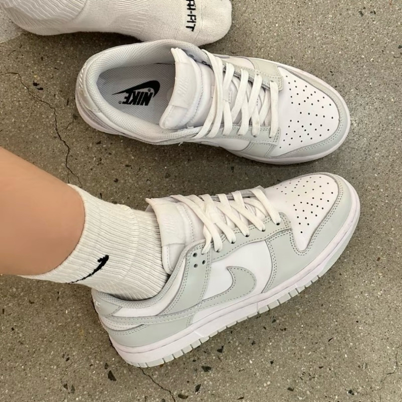 -ES- 部分現貨 Nike Dunk Low 灰白 白灰 經典 百搭 女鞋 DD1503-103 DD1391-100