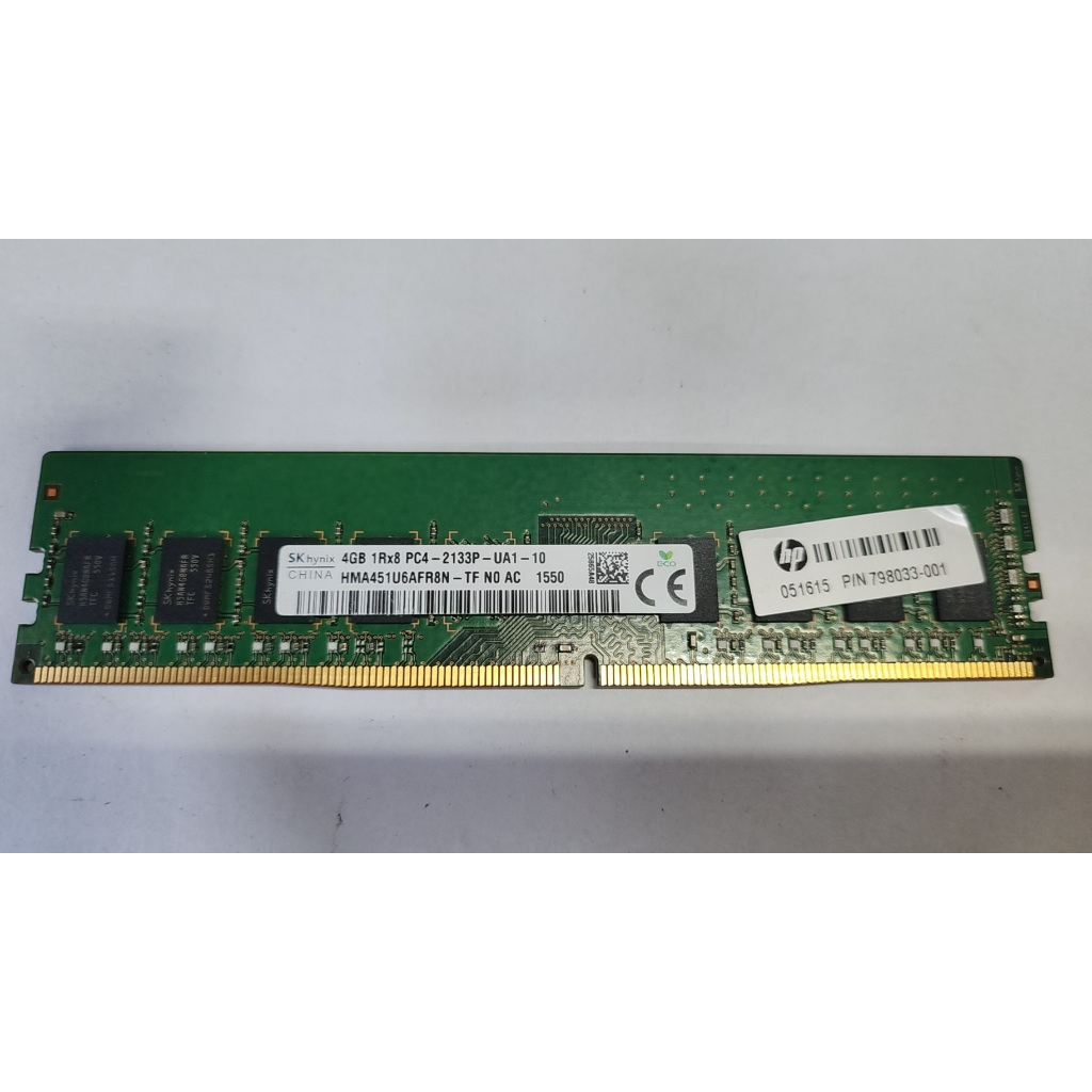 含稅 SK hynix DDR4 2133 4G 4GB 保固1個月 單面顆粒 04R992