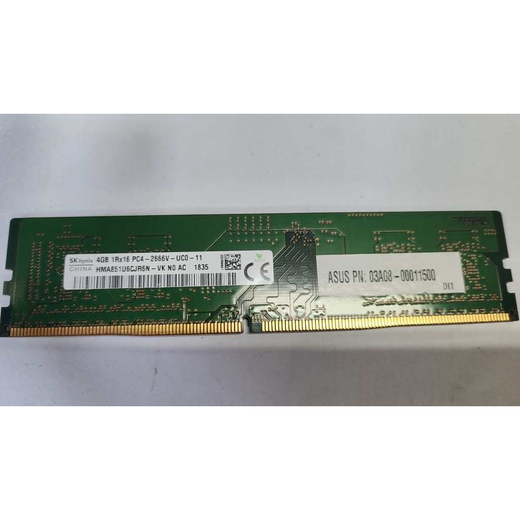 含稅 SK hynix DDR4 2666 4G 4GB 保固1個月 04R539