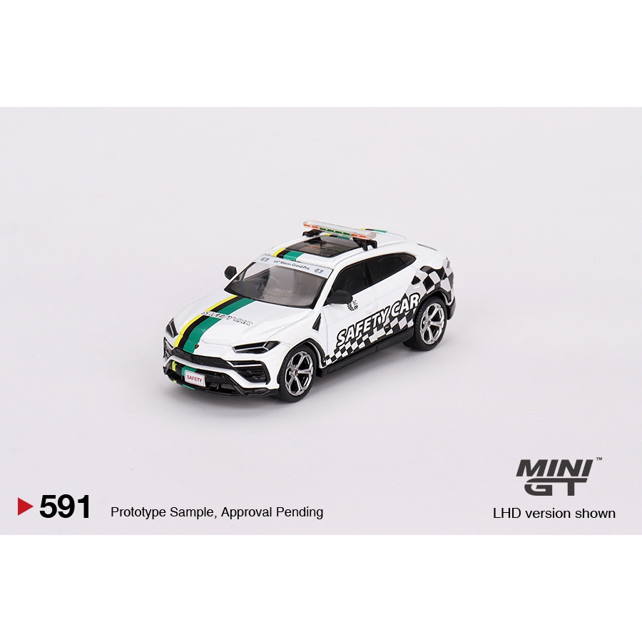【模物雜貨店】現貨 MINI GT No.591 Lamborghini Urus 2022 Macau GP 安全車