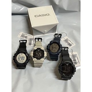 CASIO 大錶面功能造型運動防水100米 AE-1500 AE-1500WH-1A AE-1500WH-8B2