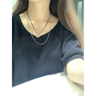 私心最愛🎁買就送皮錬🤩美翻🤩精緻美🤩Pandora潘朵拉🤩滿版三個立體雕刻🌼花朵手鍊串飾/項鍊墜子🉑️二用