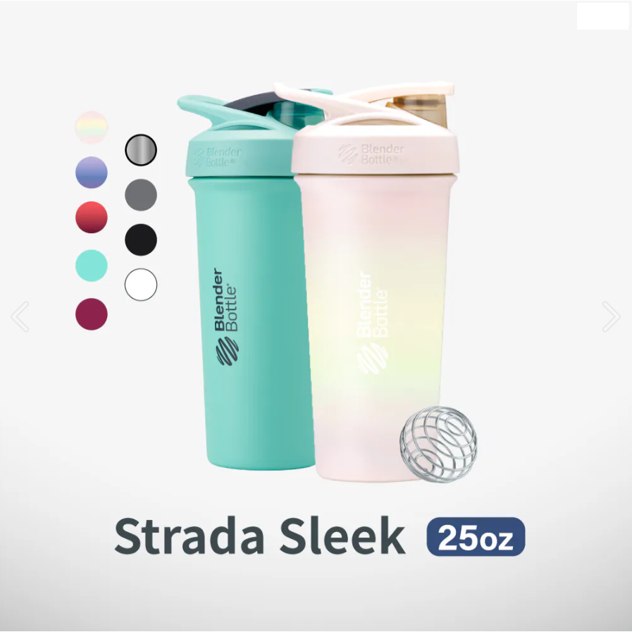 Blender Bottle Strada Sleek 25oz |不鏽鋼保溫保冰杯 羽嵐運動營養