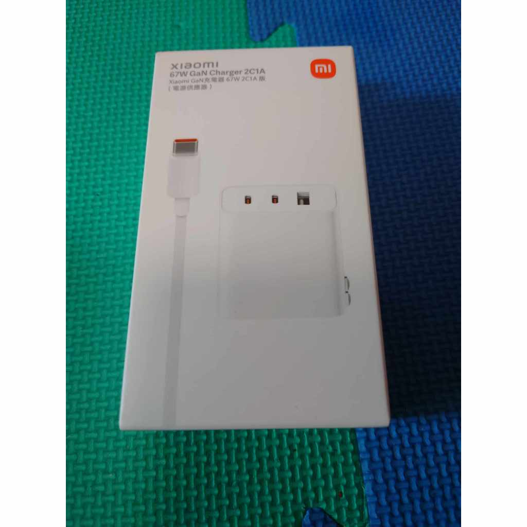 小米 Xiaomi GaN充電器 67W 2C1A 版 充電器 旅充頭 TYPE-C USB孔 快充