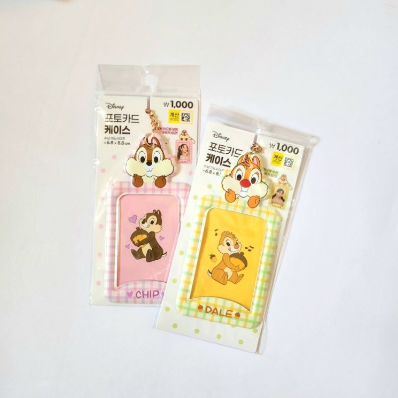 Daiso 韓國大創 奇奇蒂蒂 卡套 大創 追星 Chip and Dale