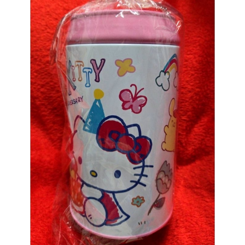 Hello Kitty 50周年 大可樂罐存錢筒