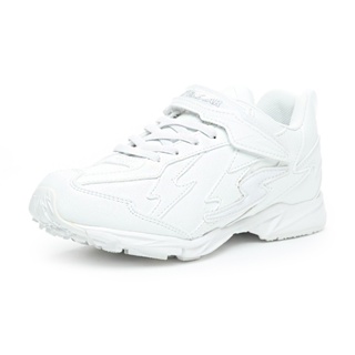 MOONSTAR 月星 童鞋 競速系列 輕量 皮面 皮革 運動慢跑鞋 白鞋 白色學生鞋 SSJ7561