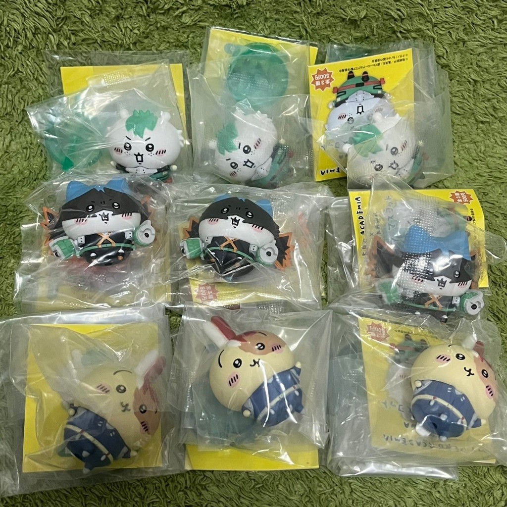 我的英雄學院 吉伊卡哇 聯名 扭蛋 轉蛋 小可愛 綠谷 綠谷出久 小八貓 爆豪 爆豪勝己 小兔兔 烏薩奇 轟 轟焦凍