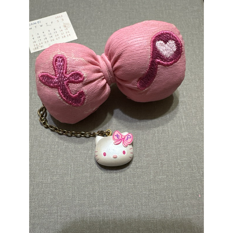 （朋友託售）三麗鷗 SANRIO Hello  Kitty  凱蒂貓 二手 早期折疊手機掛飾