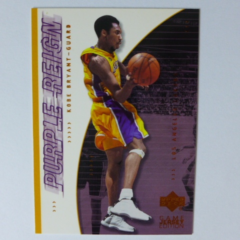 ~Kobe Bryant/柯比·布萊恩~名人堂/小飛俠/黑曼巴 2001年UD.NBA籃球卡